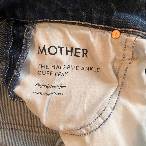Mother Half Pipe Cuff Barrel-Leg Jeans - Picture 7 of 16